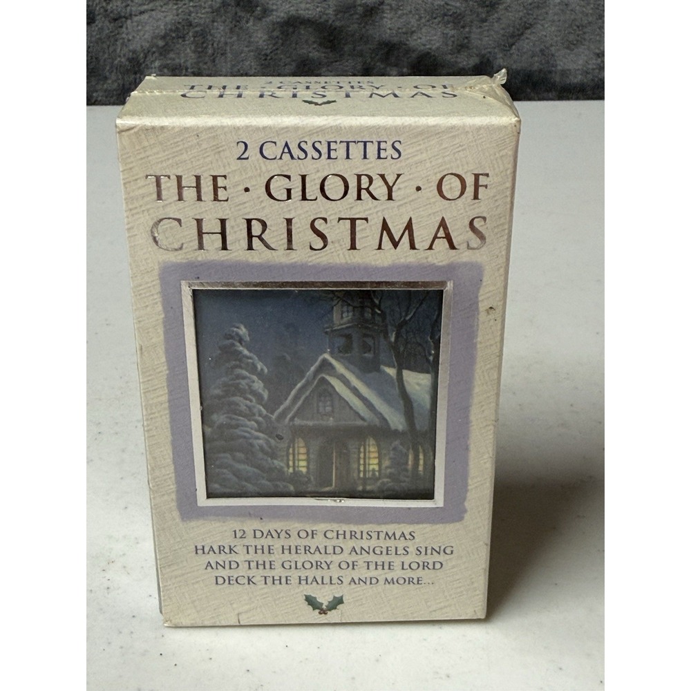The Glory of Christmas London Philharmonic Orchestra  2 Cassette Set Sealed New